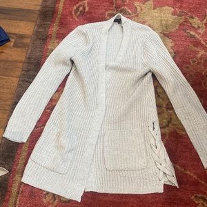 Cream Colored Knit Cardigan